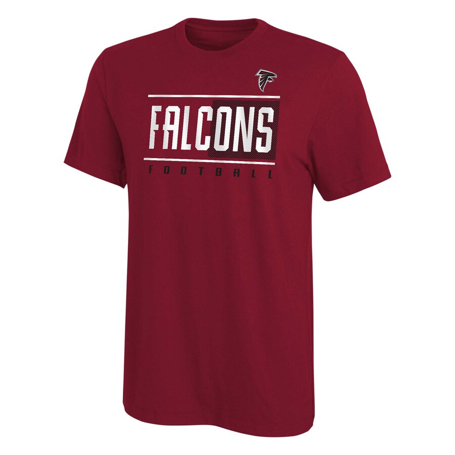 Youth Atlanta Falcons Red Pumped Up T-Shirt