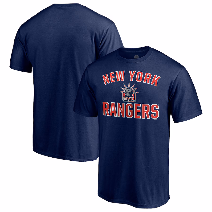 Men's New York Rangers Navy Special Edition Victory Arch T-Shirt
