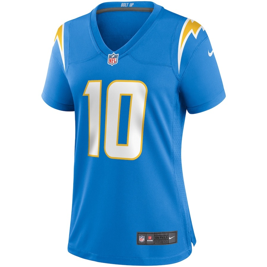 Women's Los Angeles Chargers Justin Herbert Nike Powder Blue Game Jersey