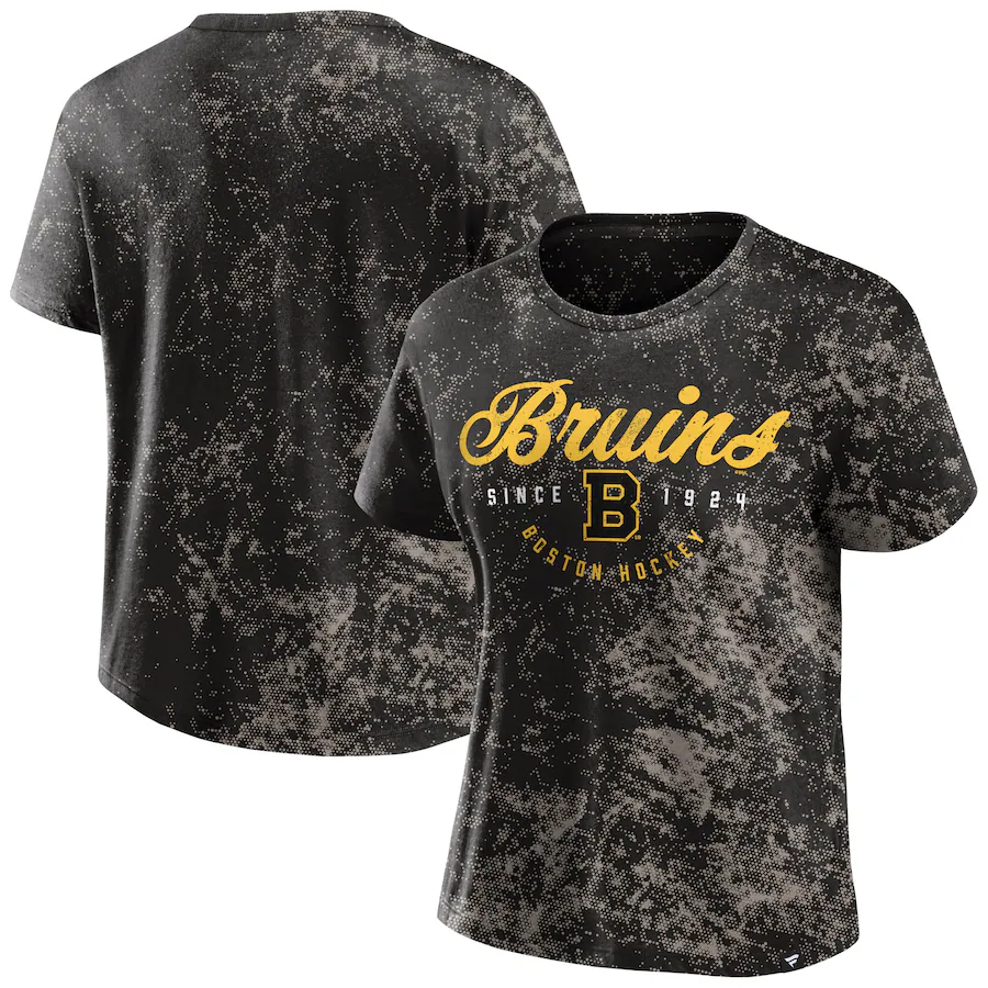 Women's Boston Bruins Fanatics Black Breakaway T-Shirt