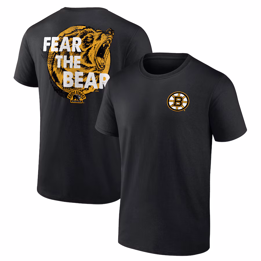 Men's Boston Bruins Black Territorial T-Shirt