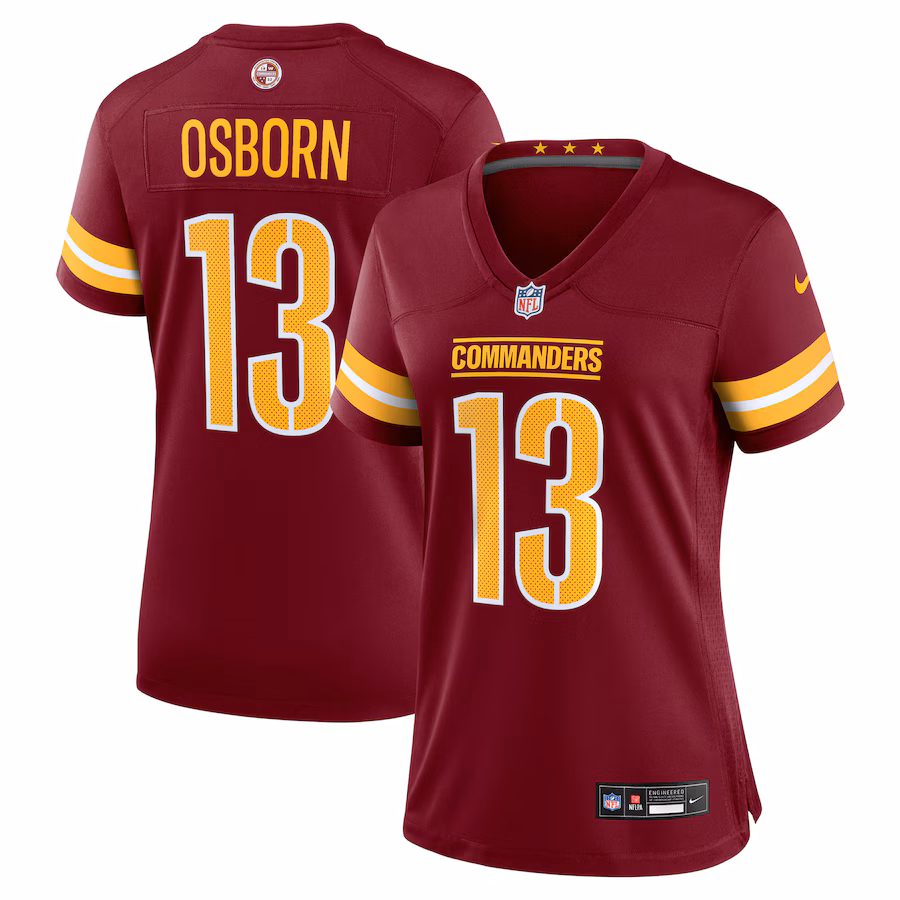 Women's Washington Commanders K.J. Osborn Nike Burgundy Game Jersey