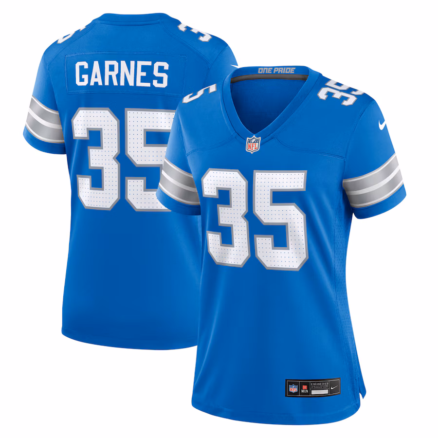 Women's Detroit Lions Chelen Garnes Nike  Blue Game Jersey
