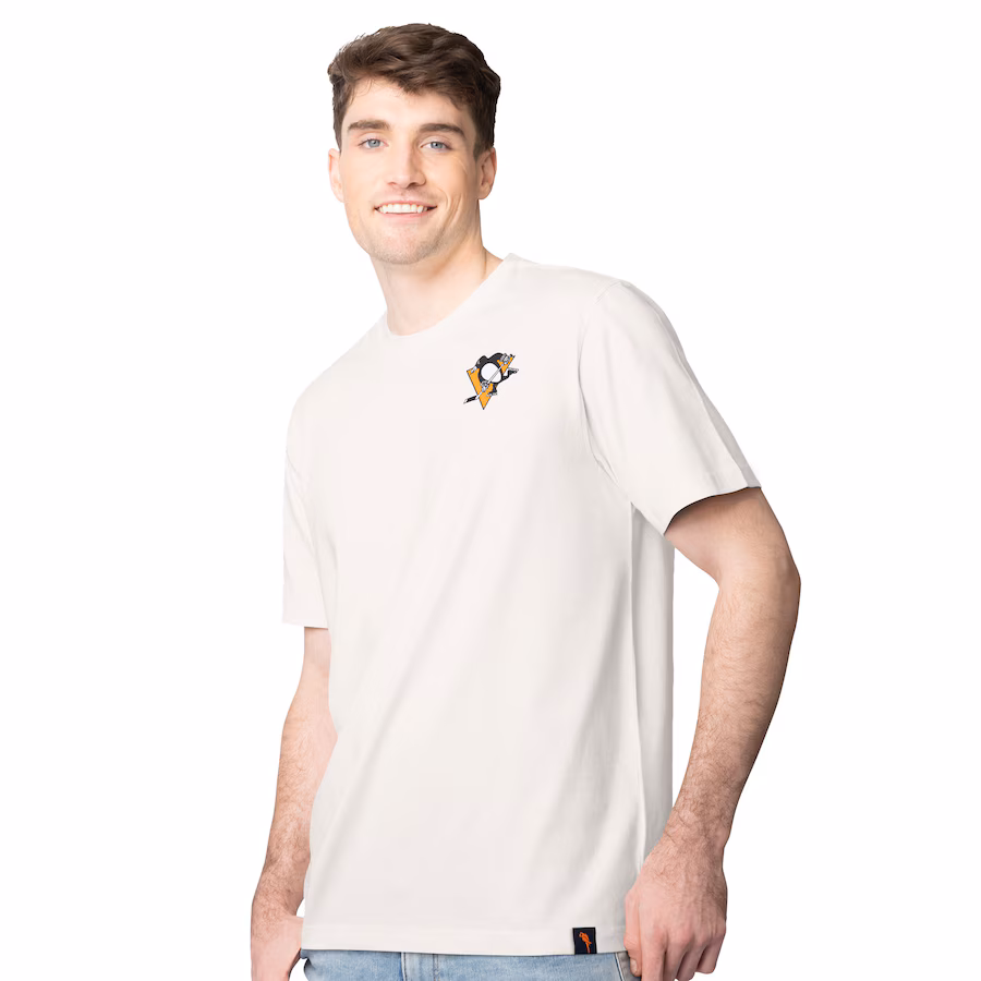 Men's Pittsburgh Penguins Margaritaville Cream Time Flies T-Shirt