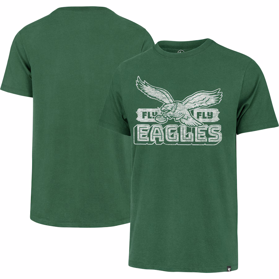 Men's Philadelphia Eagles '47 Midnight Green Gridiron Classics Regional Franklin T-Shirt