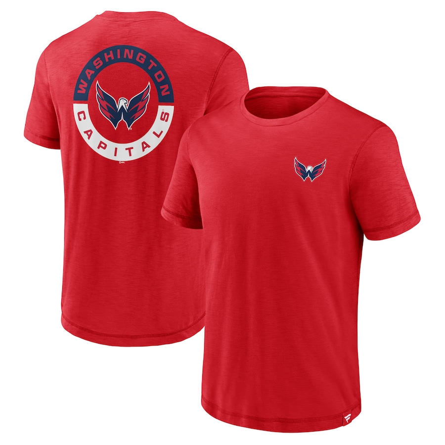 Men's Washington Capitals Fanatics Red High Stick T-Shirt