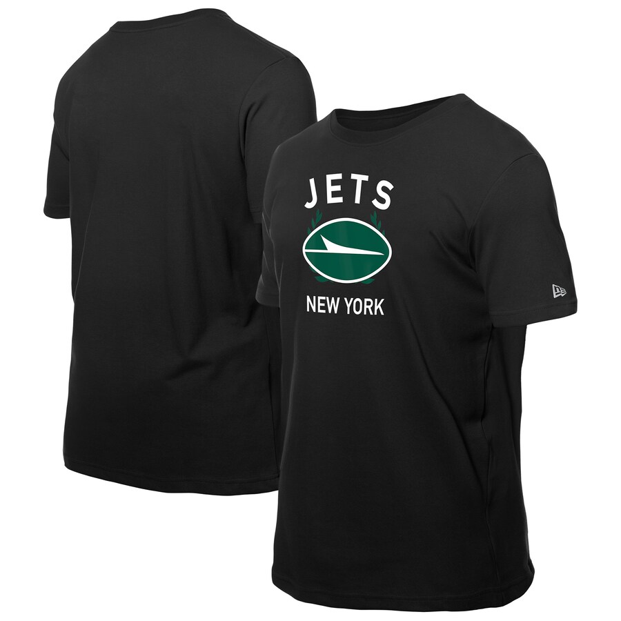 Men's New York Jets New Era Black 2025 NFL Draft T-Shirt