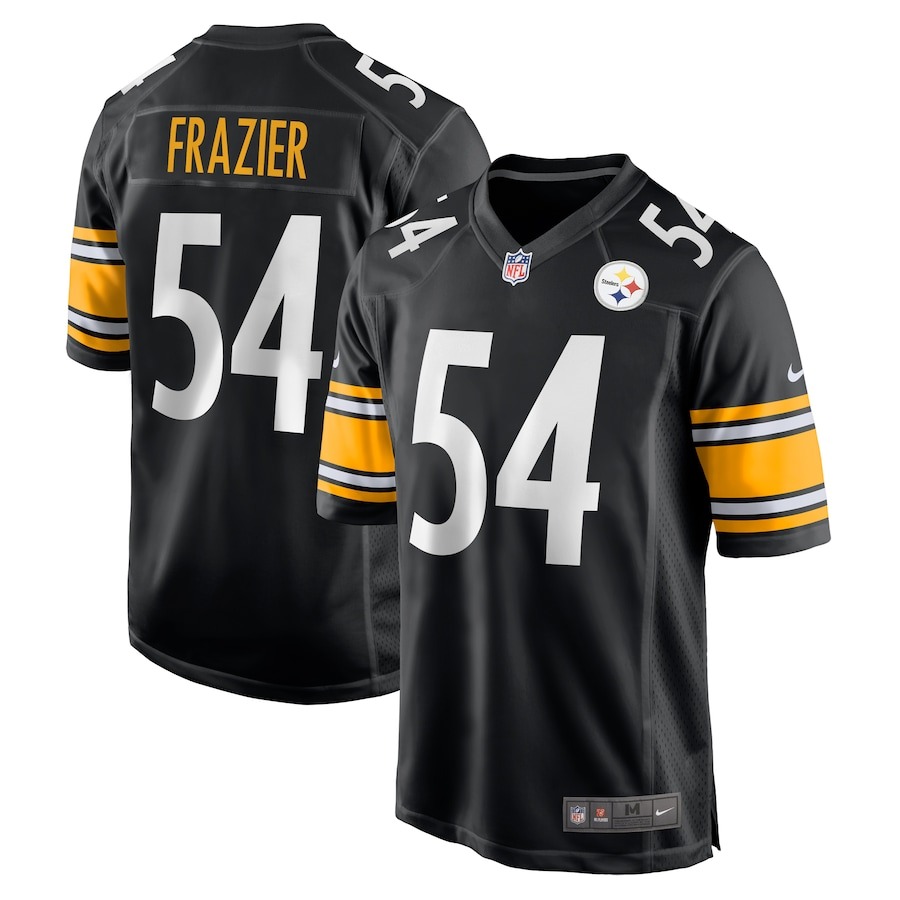 Men's Pittsburgh Steelers Zach Frazier Nike  Black  Game Jersey