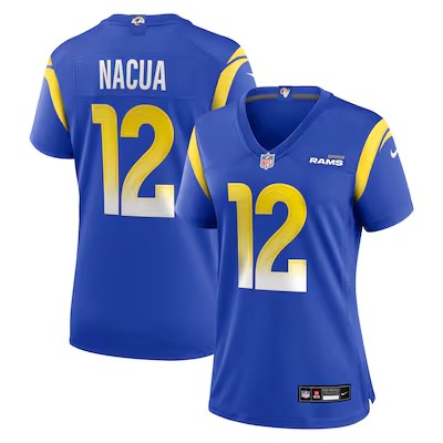 Women's Los Angeles Rams Puka Nacua Nike Royal Game Player Jersey