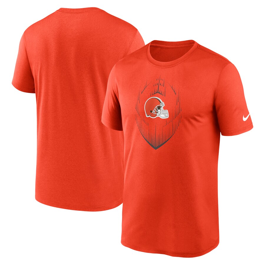 Men's Cleveland Browns Nike Orange Primetime Legend Icon Performance T-Shirt