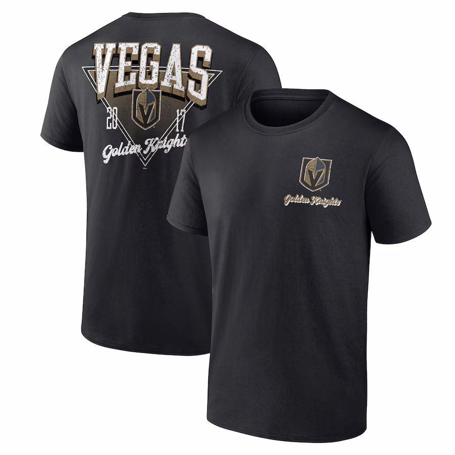 Men's Vegas Golden Knights Black Never Over T-Shirt