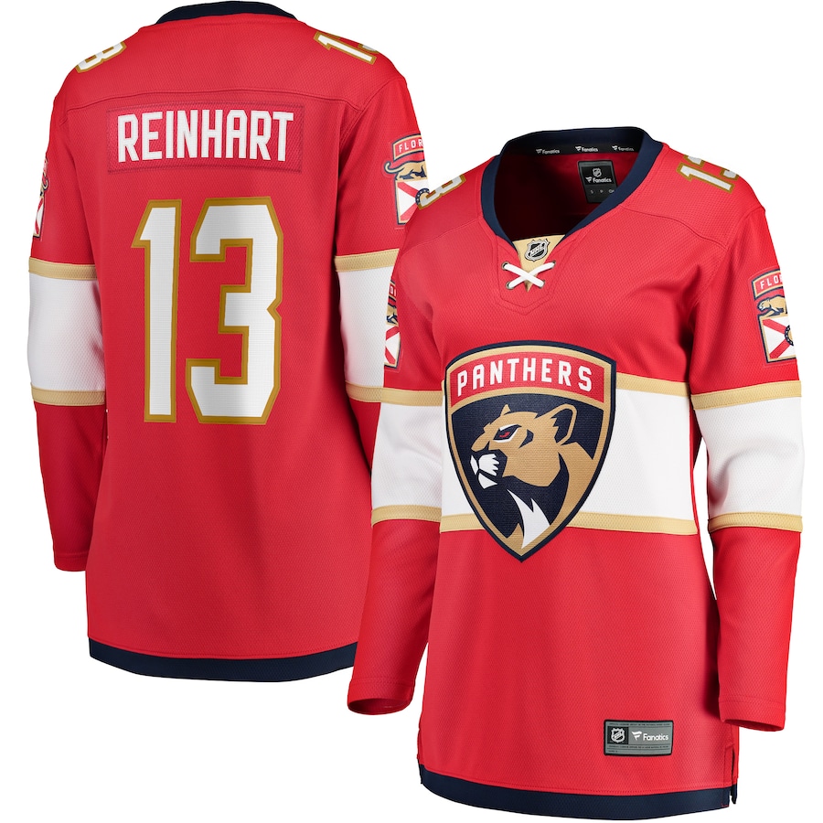 Women's Florida Panthers Sam Reinhart Fanatics Red Breakaway Player Jersey