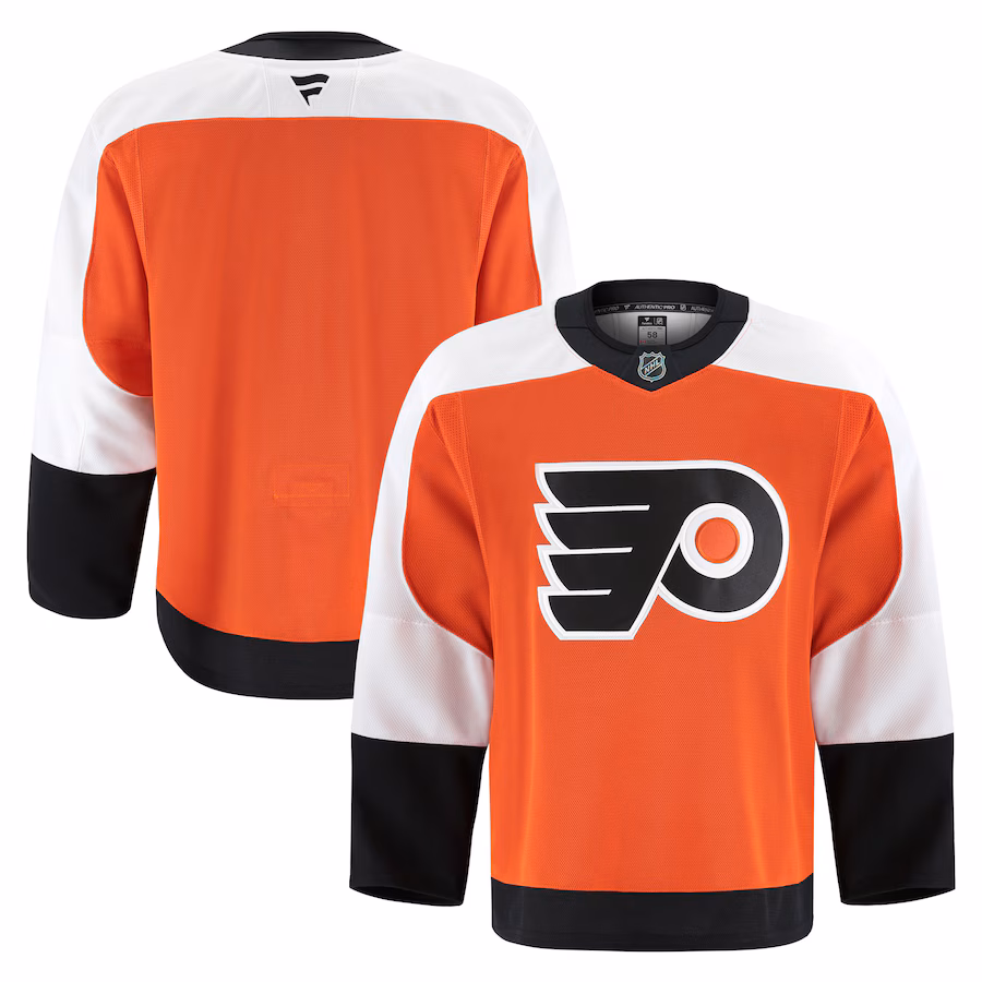 Men's Philadelphia Flyers Fanatics Orange Home Authentic Pro Jersey
