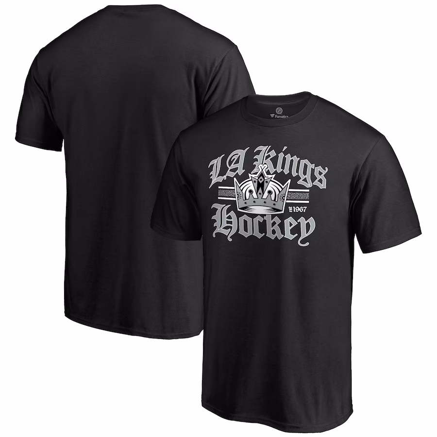 Men's Los Angeles Kings Black Hometown Collection The Crown T-Shirt