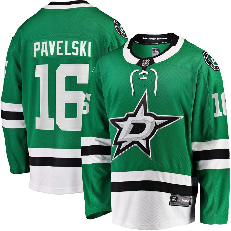 Men's Dallas Stars Joe Pavelski Fanatics Branded Kelly Green Breakaway Home Player Jersey