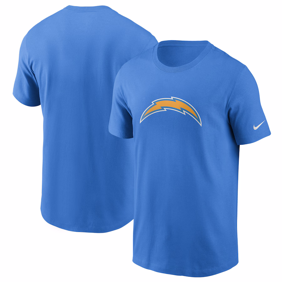 Men's Los Angeles Chargers Nike Powder Blue Primary Logo T-Shirt