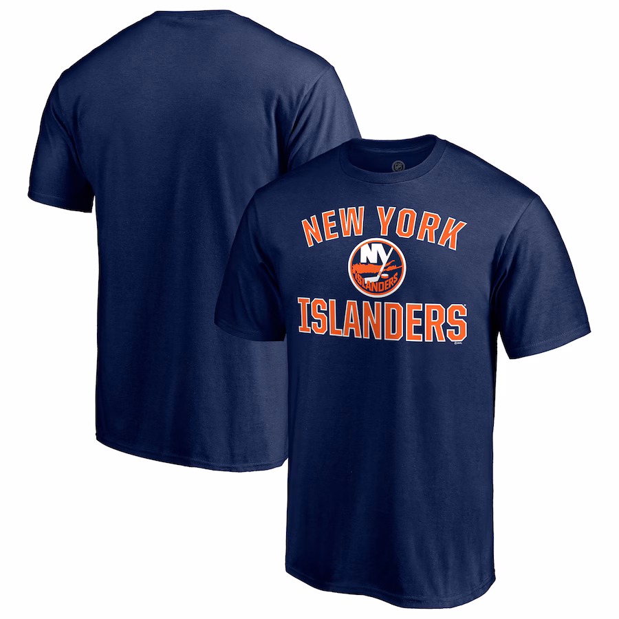 Men's New York Islanders Navy Special Edition Victory Arch T-Shirt
