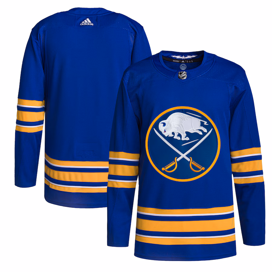 Men's Buffalo Sabres adidas Royal Home Authentic Jersey