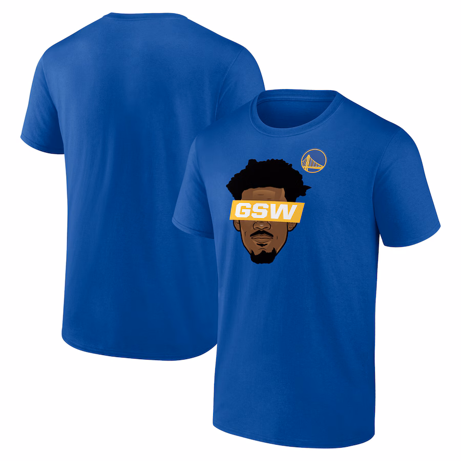 Men's Golden State Warriors Jimmy Butler III Royal Player T-Shirt