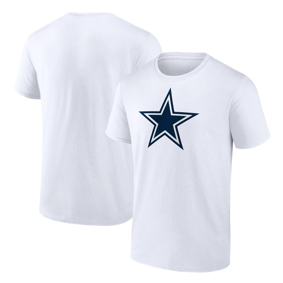 Men's Dallas Cowboys Fanatics White Primary Logo T-Shirt