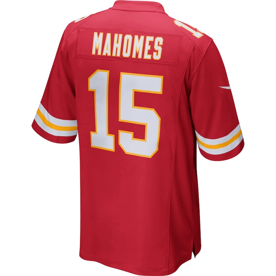 Men's Kansas City Chiefs Patrick Mahomes Nike Red Game Jersey