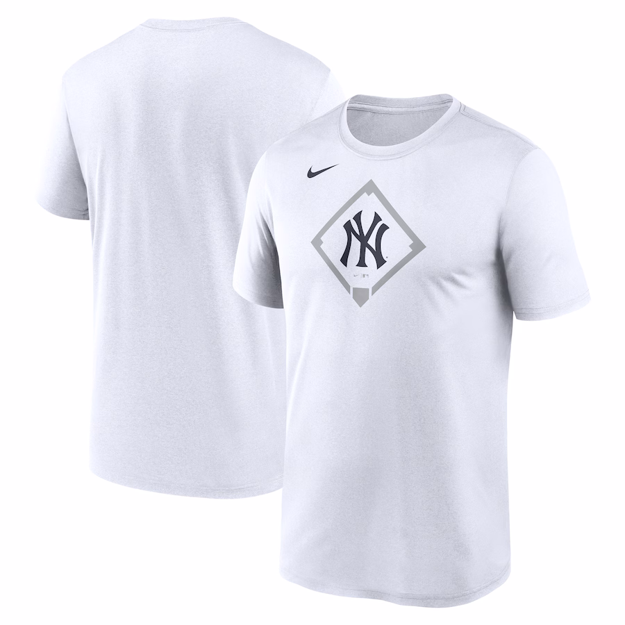 Men's New York Yankees Nike White Icon Legend Performance T-Shirt
