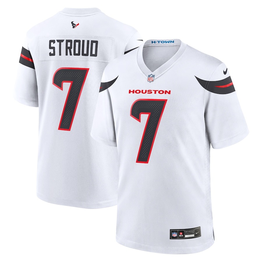 Youth Houston Texans C.J. Stroud Nike White Game Jersey