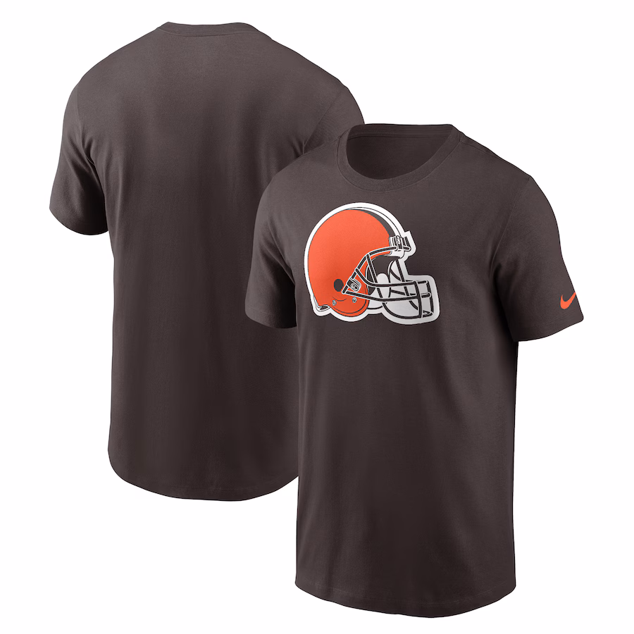 Men's Cleveland Browns Nike Brown Primary Logo T-Shirt