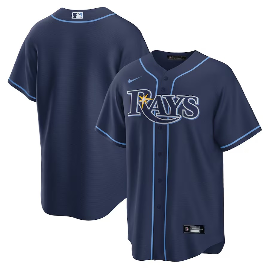 Men's Tampa Bay Rays Nike Navy Away Replica 2.0 Jersey