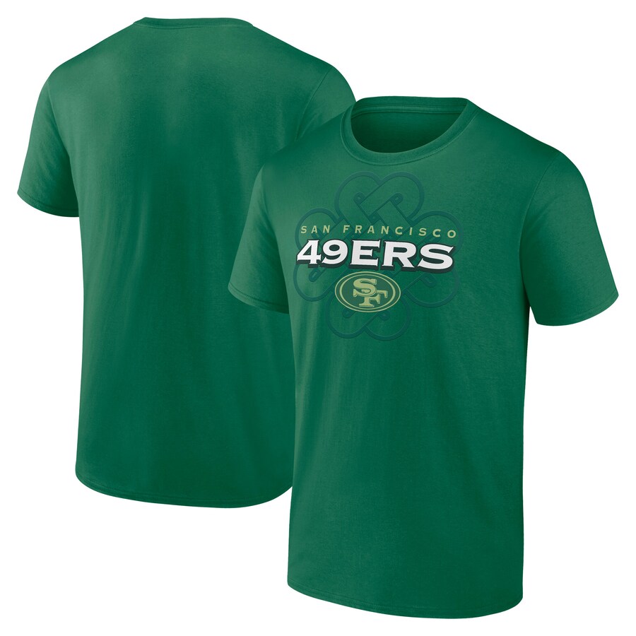 Men's San Francisco 49ers Fanatics Kelly Green Celtic Luck T-Shirt