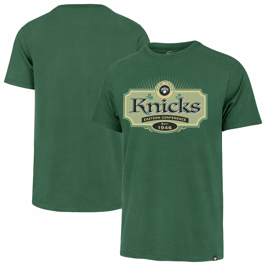 Men's New York Knicks '47 Green Lucky Team Franklin T-Shirt