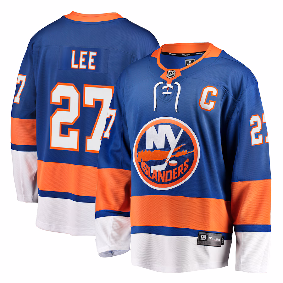 Men's New York Islanders Anders Lee Fanatics Royal Home Premier Breakaway Player Jersey