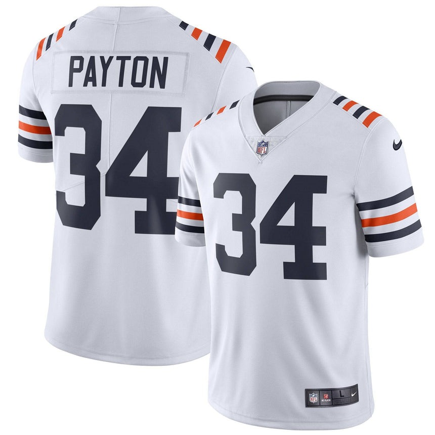 Men's Chicago Bears Walter Payton Nike White Retired Player Game Jersey