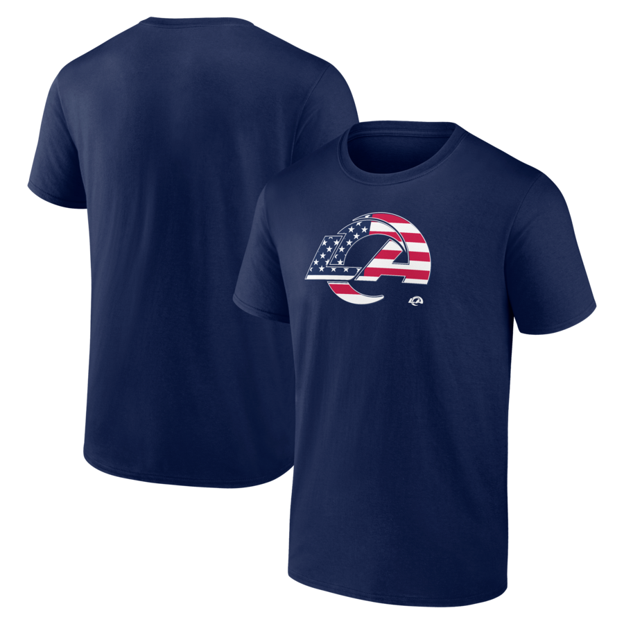 Men's Los Angeles Rams Navy Americana T-Shirt