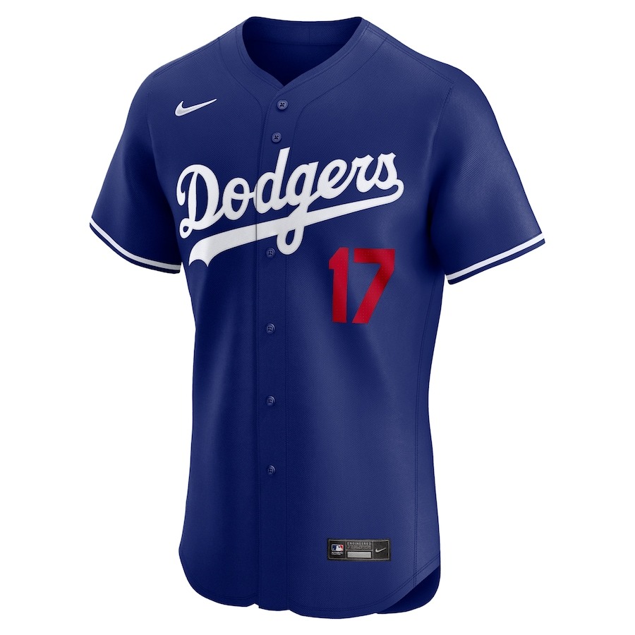 Men's Los Angeles Dodgers Shohei Ohtani Nike Royal Alternate Elite Jersey
