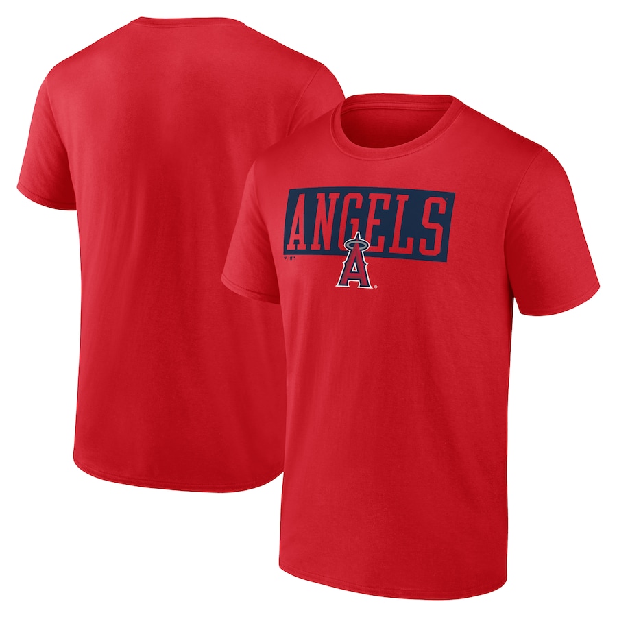 Men's Los Angeles Angels Fanatics Red Hard To Beat T-Shirt