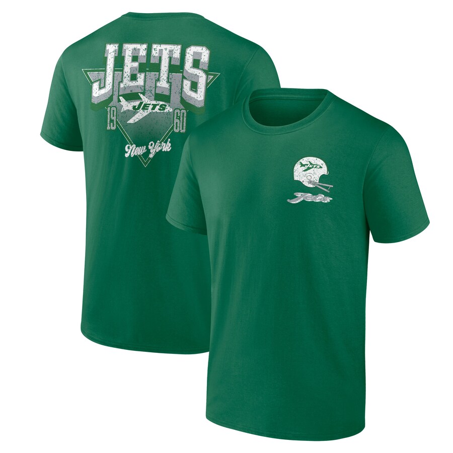 Men's New York Jets Fanatics Kelly Green Never Over T-Shirt
