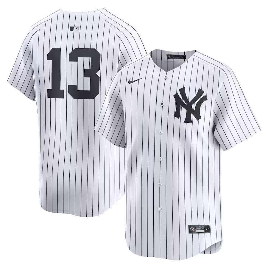 Men's New York Yankees Jazz Chisholm Jr. Nike White Home Limited Player Jersey