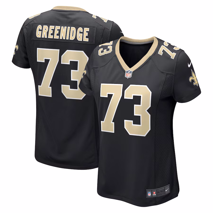 Women's New Orleans Saints Ethan Greenidge Nike Black Game Jersey