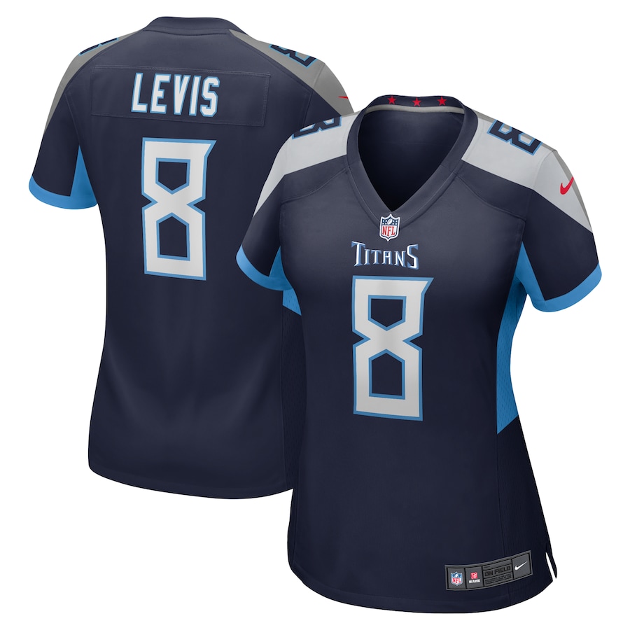 Women's Tennessee Titans Will Levis Nike Navy Alternate Game Jersey