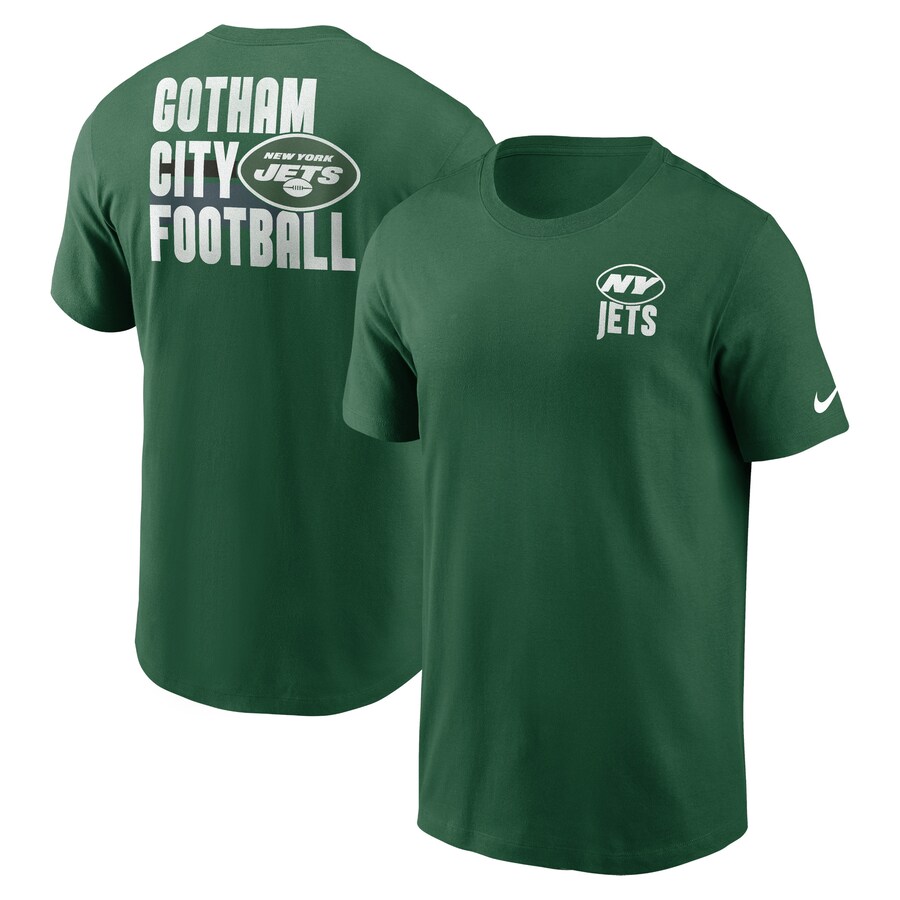 Men's New York Jets Nike Green Blitz Essential T-Shirt