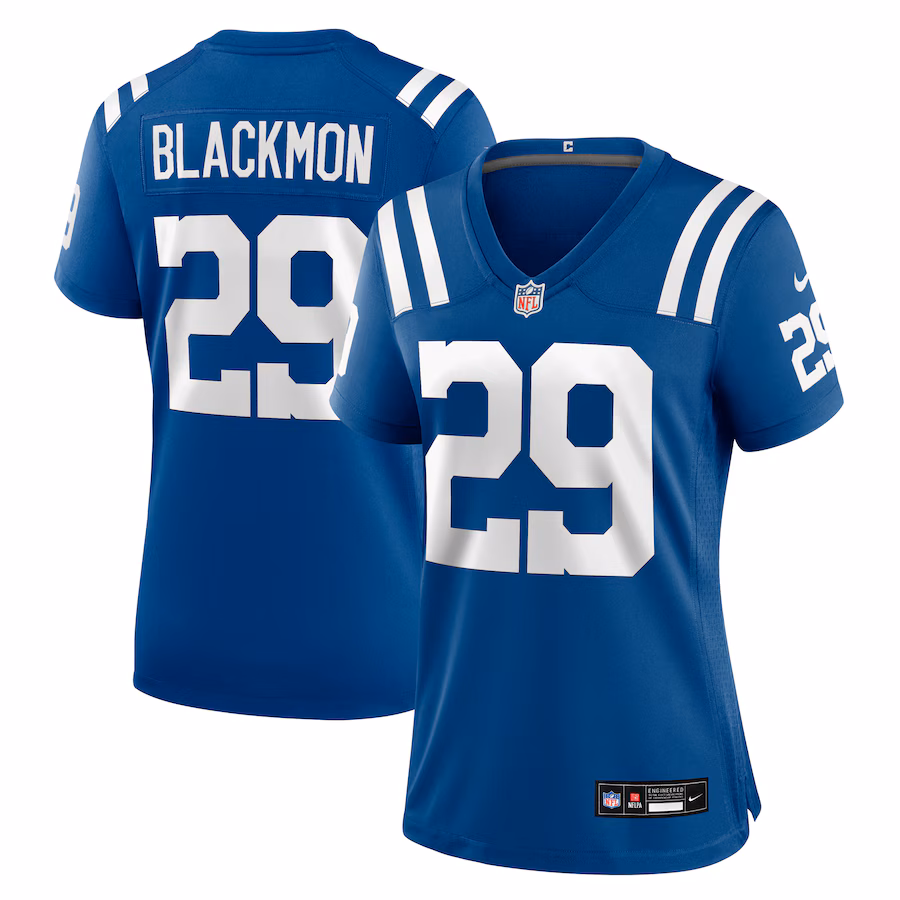 Women's Indianapolis Colts Mekhi Blackmon Nike Royal Team Game Jersey