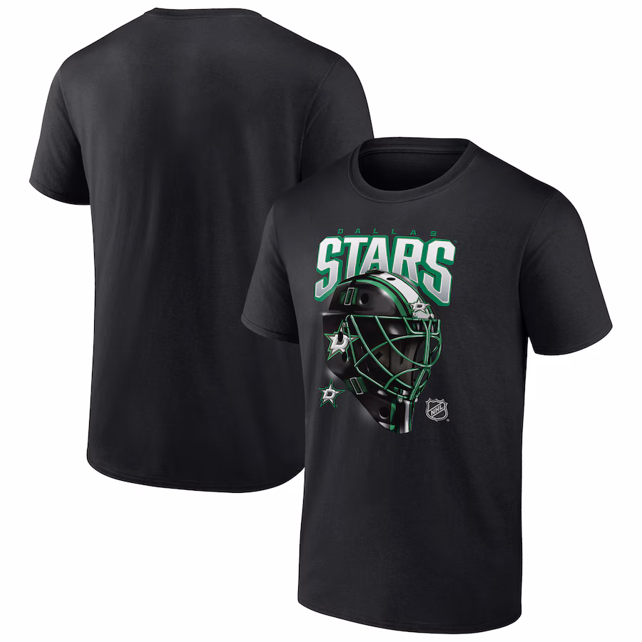 Men's Dallas Stars Fanatics Black Penalty Box T-Shirt