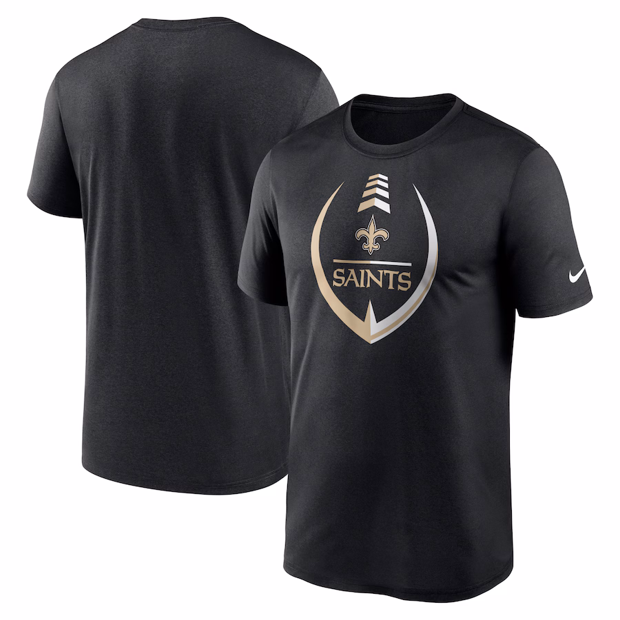 Men's New Orleans Saints Nike Black Icon Legend Performance T-Shirt