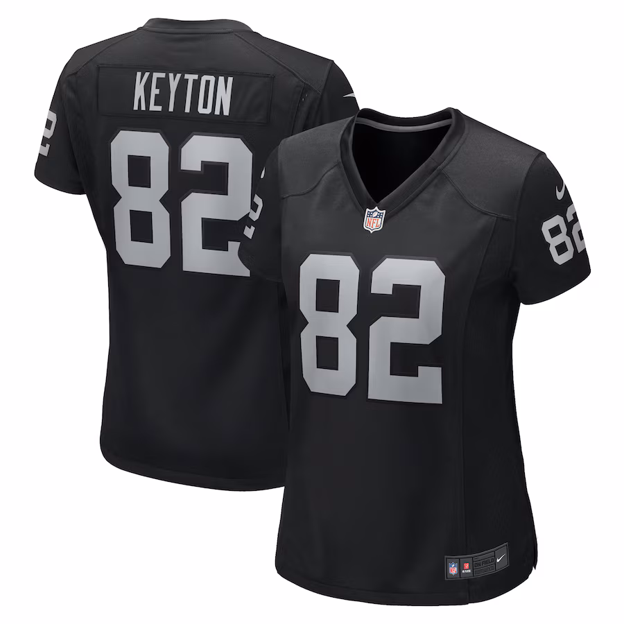 Women's Las Vegas Raiders Ramel Keyton Nike Black Game Jersey