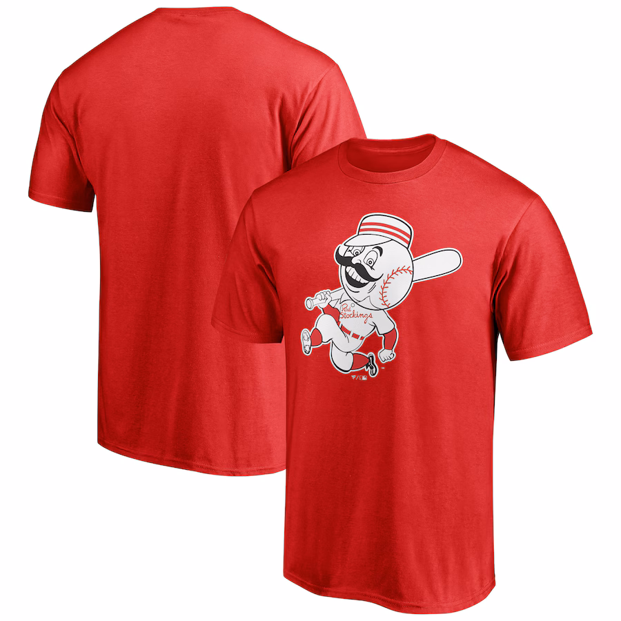 Men's Cincinnati Reds Red Cooperstown Collection Huntington T-Shirt