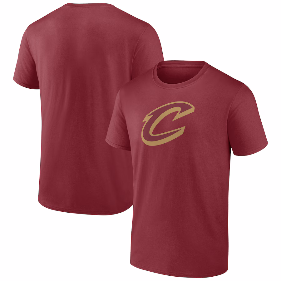 Men's Cleveland Cavaliers Garnet Logo T-Shirt