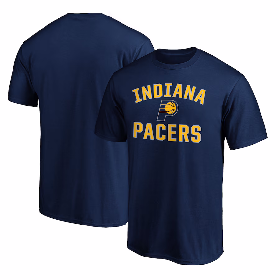 Men's Indiana Pacers  Navy Victory Arch T-Shirt
