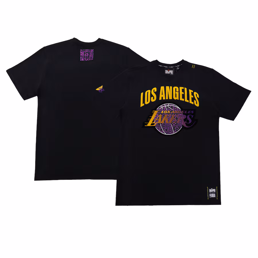 Unisex Los Angeles Lakers  NBA x Two Hype Black Culture & Hoops T-Shirt