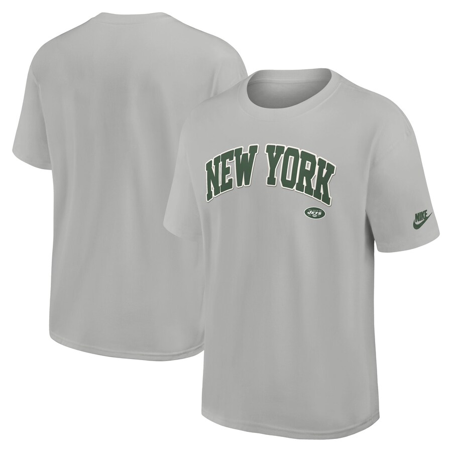 Men's New York Jets  Nike Silver Rewind Max90 Statement T-Shirt